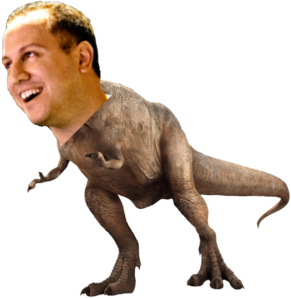 0 Replies 0 Retweets 0 Likes - Transparent Background Dinosaur Png (1200x675), Png Download