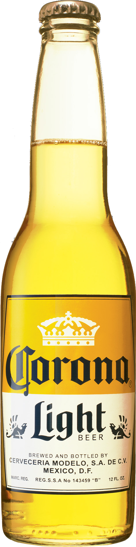 Corona Light Beer - 12 Pack, 12 Fl Oz Bottles (468x1882), Png Download