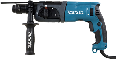 Makita Construction Tools - Makita Hr2470ft 15/16" Sds Plus Rotary Hammer Drill (443x273), Png Download