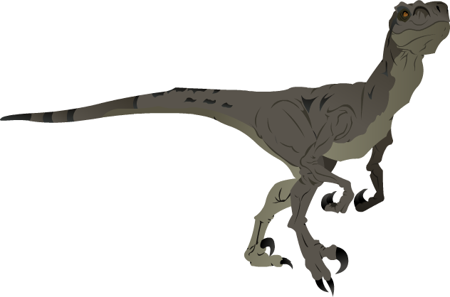 Velociraptor Deviantart Digital Art Drawing - Velociraptor Deviantart (632x418), Png Download