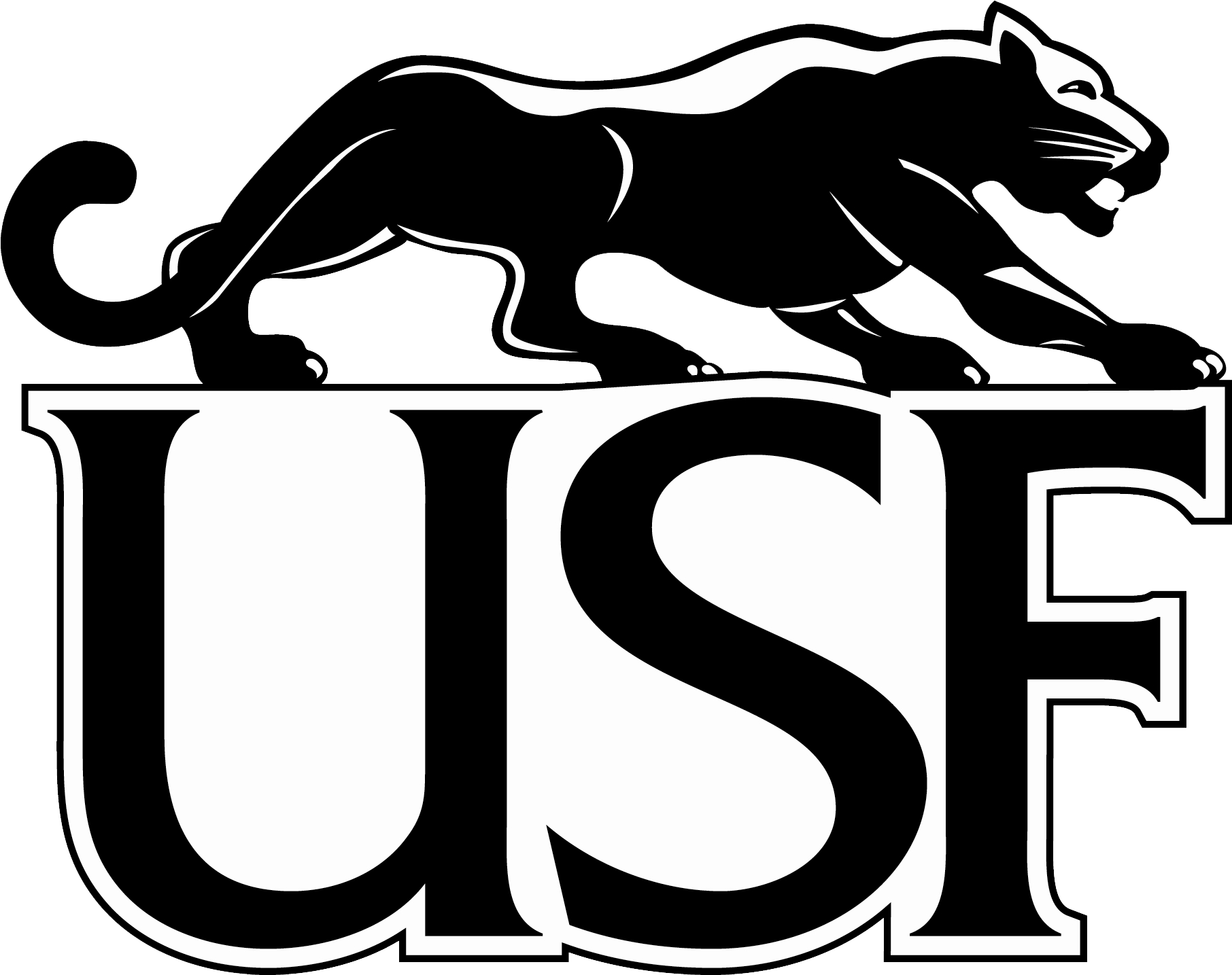 Black Panther Clipart Parkside - Sioux Falls Cougars Logo (1811x1811), Png Download