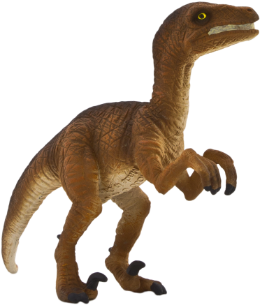 Velociraptor Standing - Animal Planet - Velociraptor Standing (540x500), Png Download