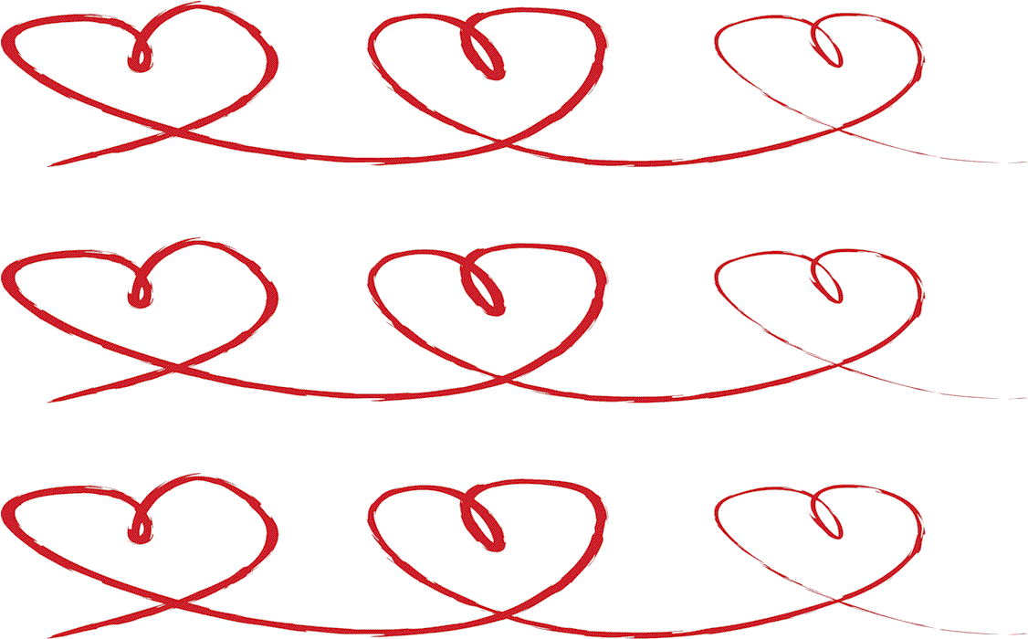 Download Hand Drawn Heart Chain Line Art Full Size Png Image Pngkit