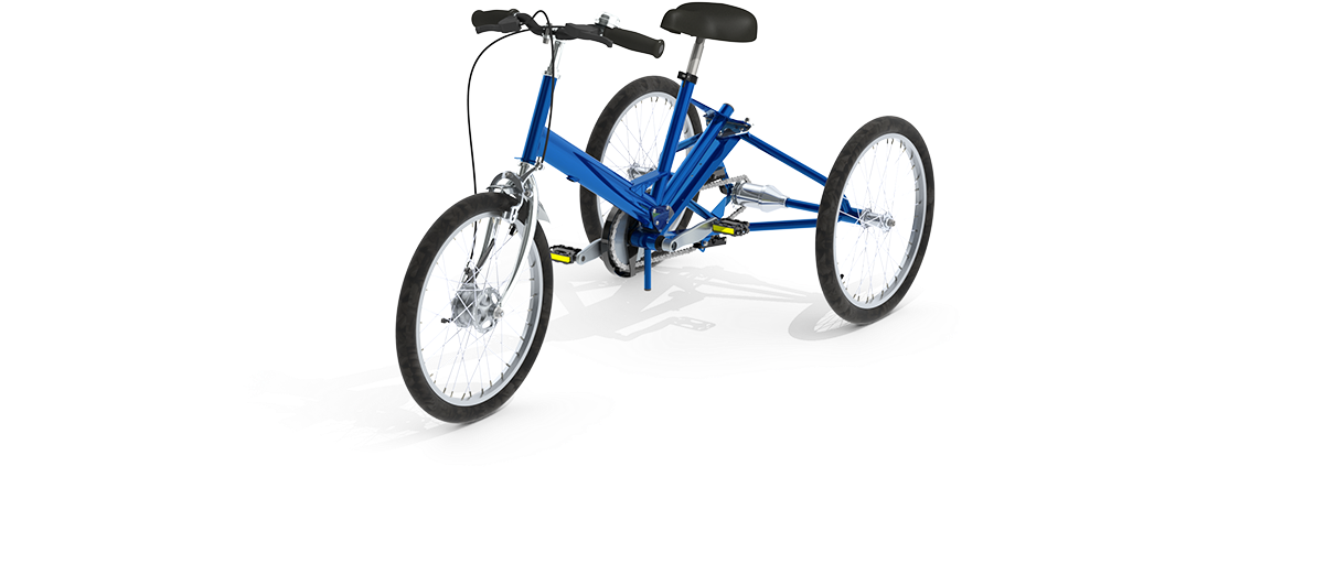 The Roadhog Is Tomcats Multi-speed Trike For More Able - Hybrid Bicycle (1200x675), Png Download