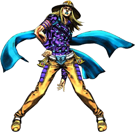 Mccree - Jojo's Bizarre Adventure Gyro Zeppeli (440x433), Png Download