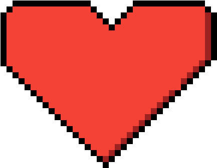 Pixel Heart - T-shirt (1200x1200), Png Download