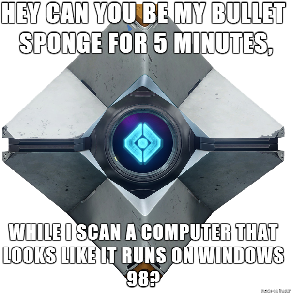 Annoying Destiny Ghost - Destiny Ghost (610x610), Png Download