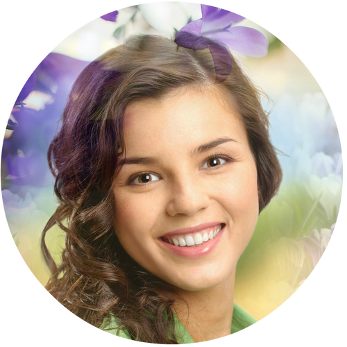 Flower Frame - Bipolar Type 2: Creating The Right Diet &amp; Nutritional (500x500), Png Download