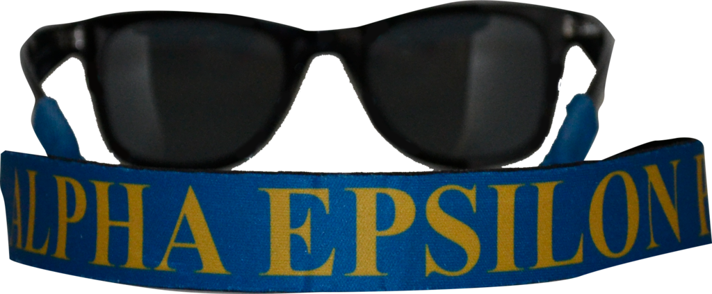 Alpha Epsilon Pi Sunglass Strap Traditional Two Color - Alpha Epsilon Pi (1024x424), Png Download