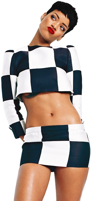 Rihanna Terry Richardson Supreme (488x733), Png Download