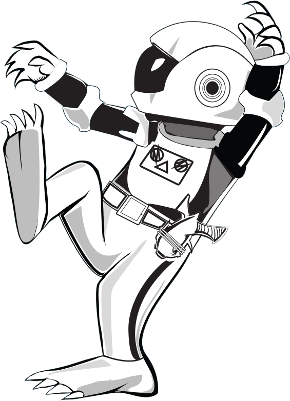 The Ranting Robot - Cartoon (675x1125), Png Download