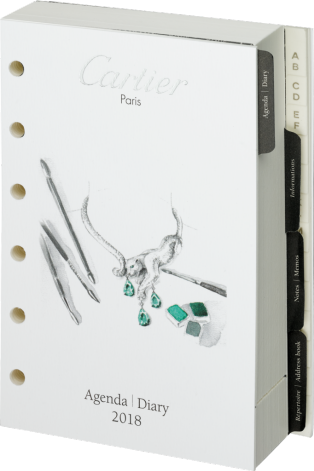 Crl Small Leather Goods - Diary (314x471), Png Download