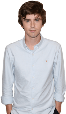 Highmore Bates Motel Rihanna Moments Newspictures Png - Freddie Highmore Png (330x412), Png Download
