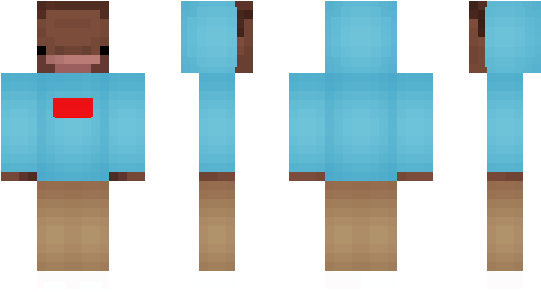 Minecraft Skin Supremeboxlogo - Den Mandige Elg Minecraft Skin (600x348), Png Download