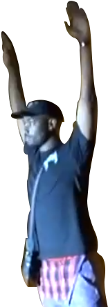 Dankquan Emote From The Police Encounter Earlier Lul - Police (400x440), Png Download