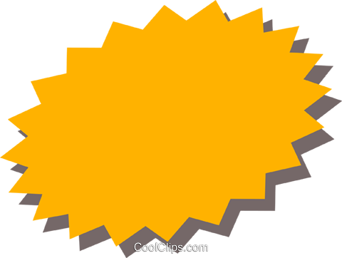 Word Balloon Royalty Free Vector Clip Art Illustration - Balão De Oferta Png (480x362), Png Download