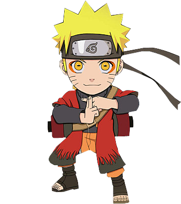 Simple Naruto 7th Hokage Wallpaper Naruto Shippuden - Shippuden Chibi Naruto Wallpaper Chibi (400x420), Png Download