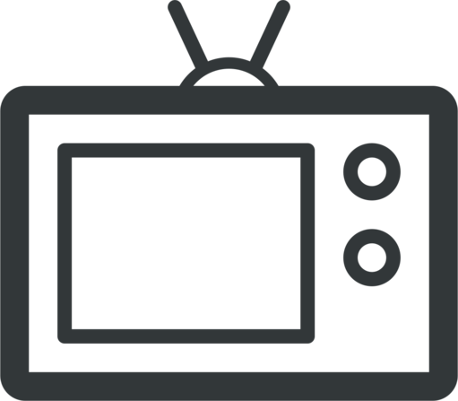 Png Ico Icns - Television (511x447), Png Download