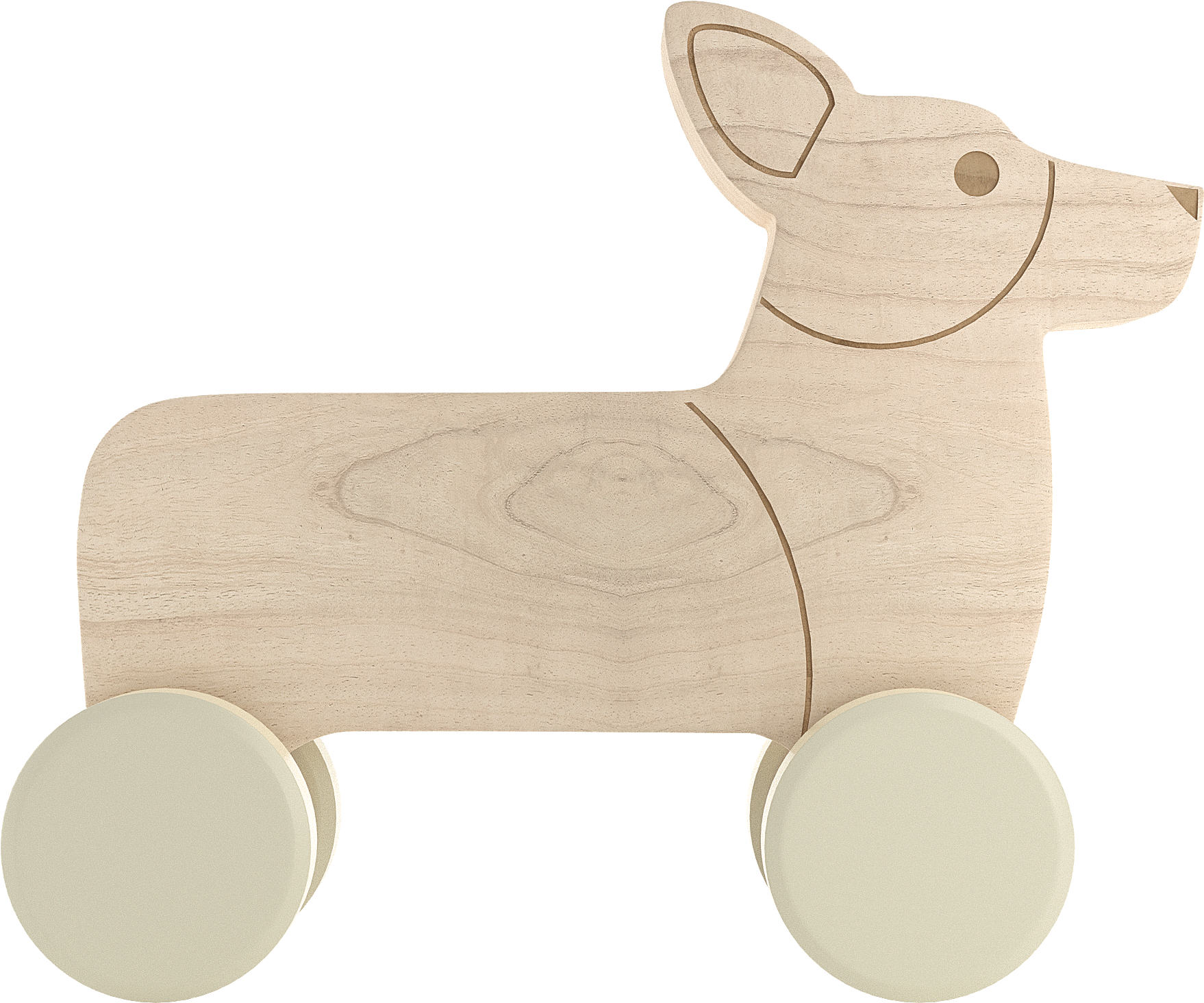 Corgi Push Toy - Toy (1920x1920), Png Download