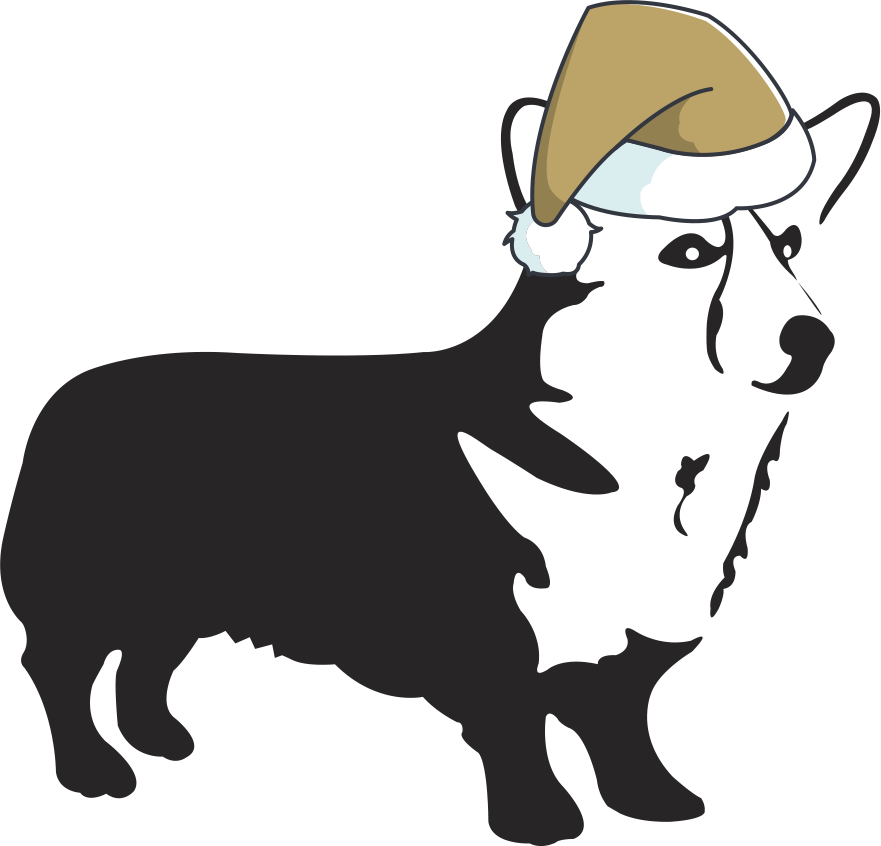 Vector Free Download Corgi Clipart Royal - The Royal Hotel (881x846), Png Download