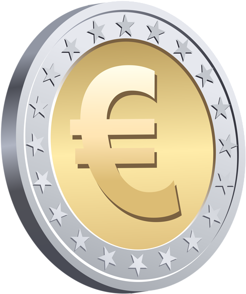 Euro Clipart Png (502x600), Png Download