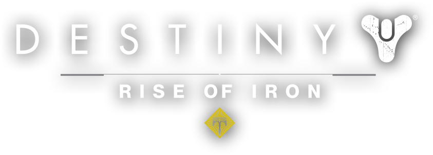Destiny Rise Of Iron Png - Logo (849x309), Png Download