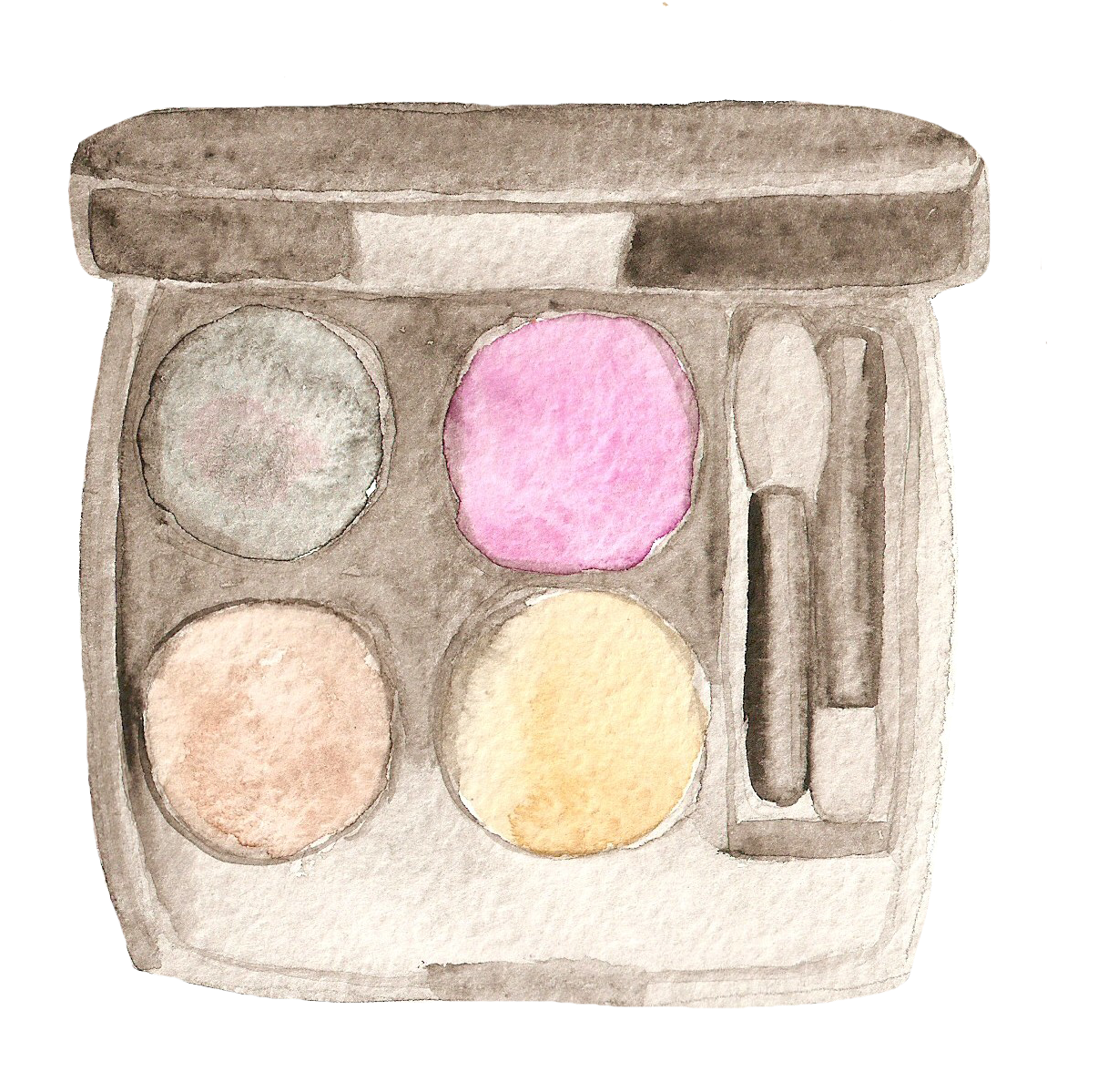 10 - Eye Shadow (1322x1264), Png Download