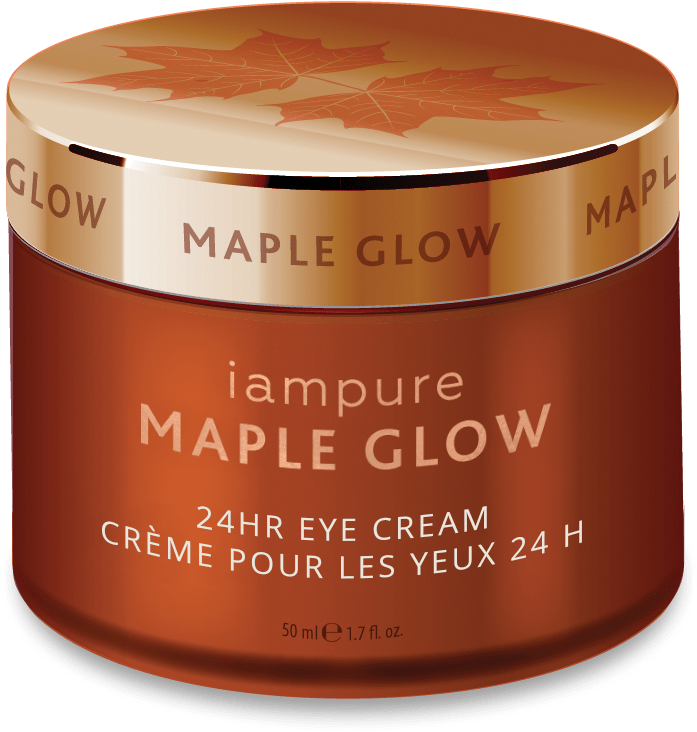 Maple Glow 24hr Eye Cream - Glow Face Cream (1000x1000), Png Download