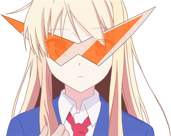Http - //i - Imgur - Com/gy2w6tl - Kamina Glasses On Anime Characters (779x438), Png Download