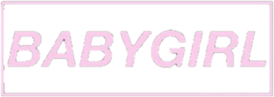 Tumblr Aesthetic Drawings Girl Tumblr Backgrounds Tumblr - Babygirl Stickers Transparent (1024x1024), Png Download