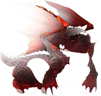 Wyrmwound Glow Accent Transparent - Flight Rising Glowing Eye Accents (350x350), Png Download