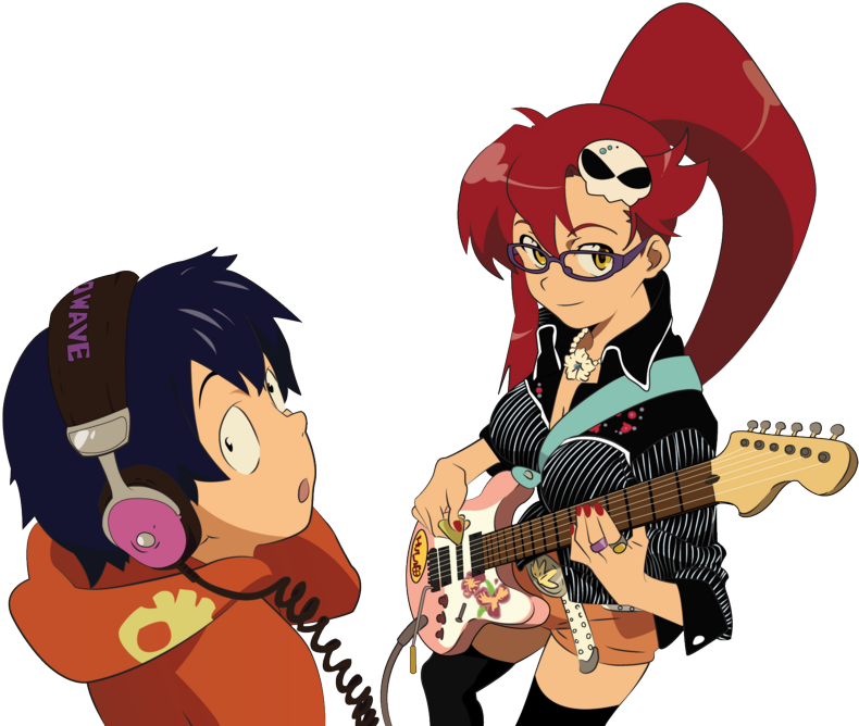 Simon And Yoko Littner - Gurren Lagann Yoko Mech (800x670), Png Download