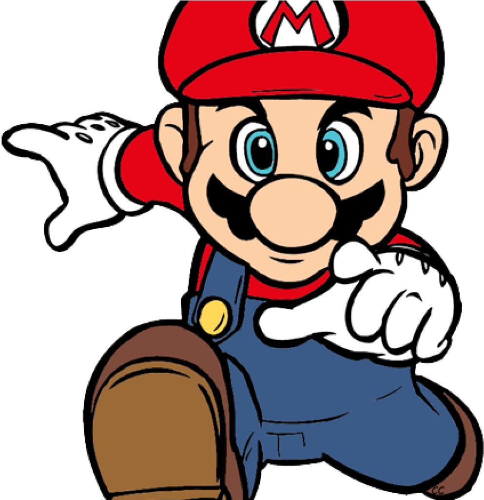 Super Mario Clipart Free Clipart - Mario Coloring Printable Pdf (1024x1024), Png Download
