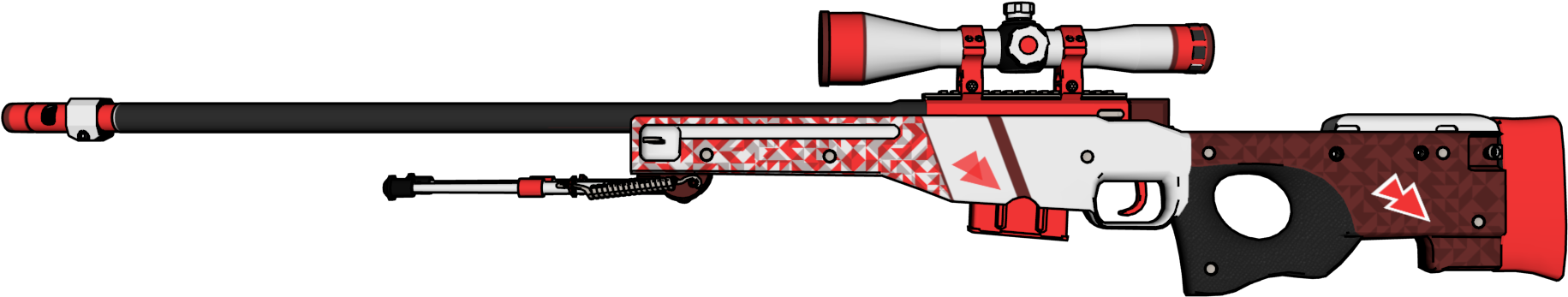 Here Is My Second Weapon Finish In The Liquidator Series - Sniper Rifle (1920x1080), Png Download