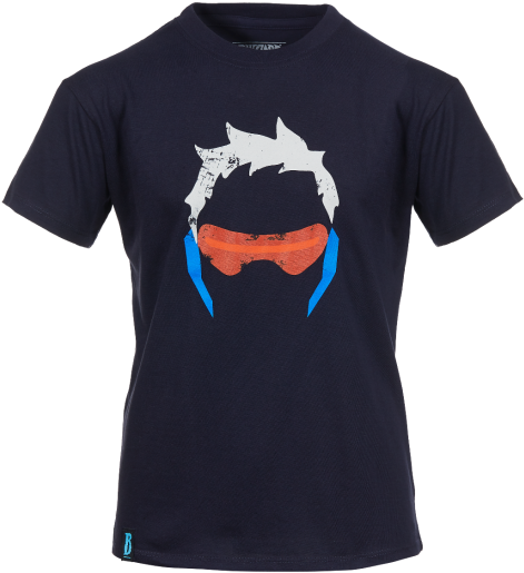 76 Shirt - Overwatch Soldier 76 Shirt (550x550), Png Download