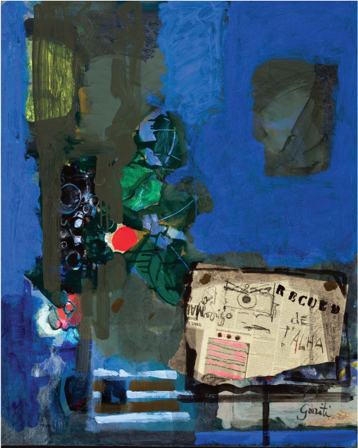 La Partition • Mixed Media On Canvas • 39 3/8 X 31 - Modern Art (1532x868), Png Download