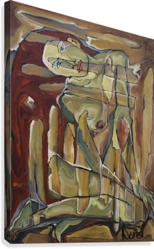 Cocramille Canvas Print - Modern Art (317x511), Png Download