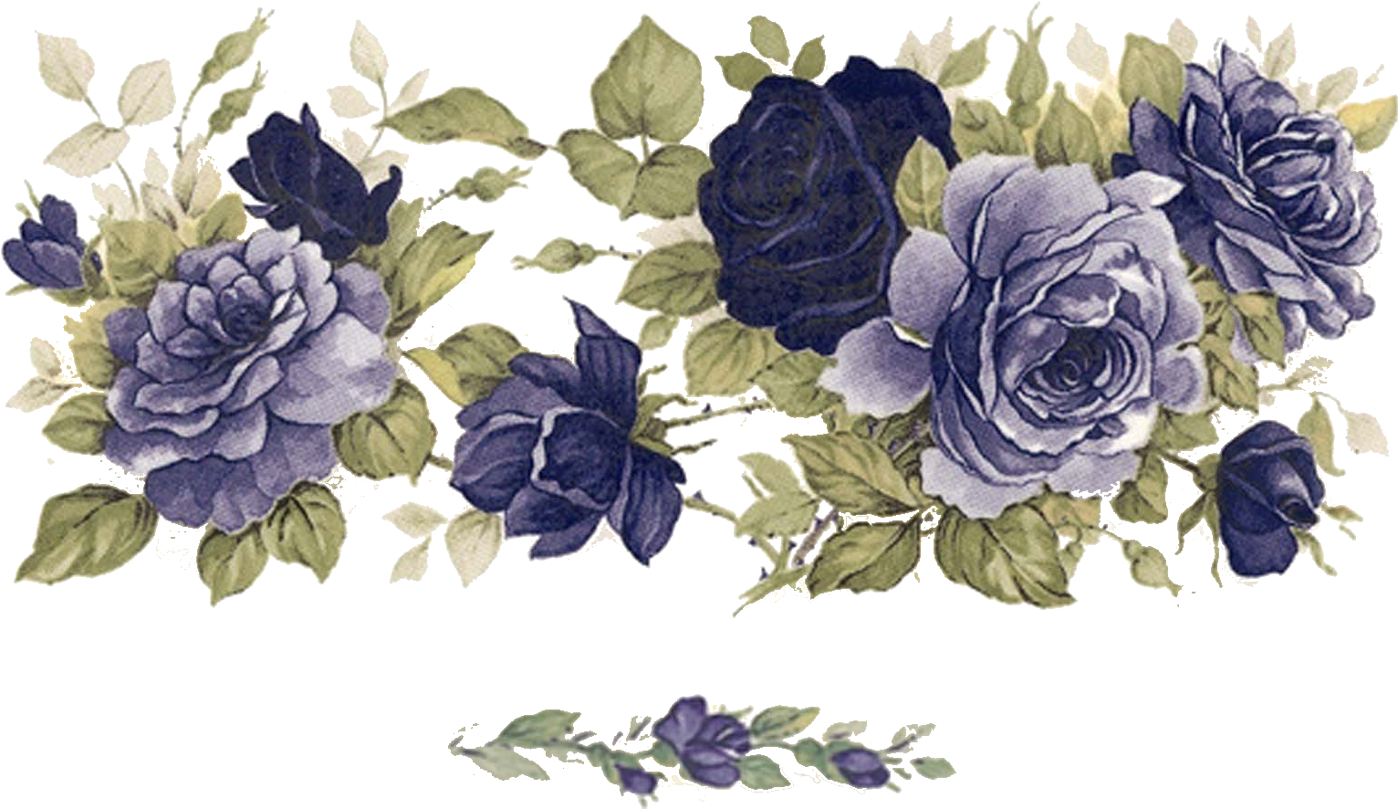 Watercolor Flower Clipart One Arrangement Hand Painted - Floral Design (1600x935), Png Download