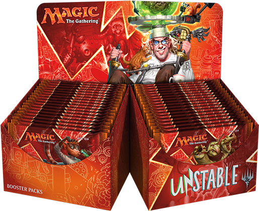 Magic The Gathering Unstable Box (556x446), Png Download