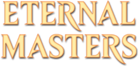 Eternal Masters Booster - Eternal Masters Text Logo (470x470), Png Download