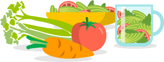 Png Royalty Free Fruits And Veggies One Serving Of - Diet Chart For Liver Disease Patient (720x375), Png Download