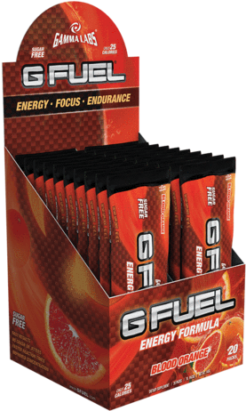 Blood Orange Box - Gfuel Black On Blackberry (480x480), Png Download
