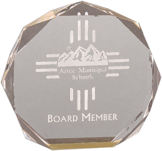 Octagon Acrylic Awards - Award (600x600), Png Download