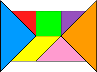 Tangram Octagon (420x420), Png Download