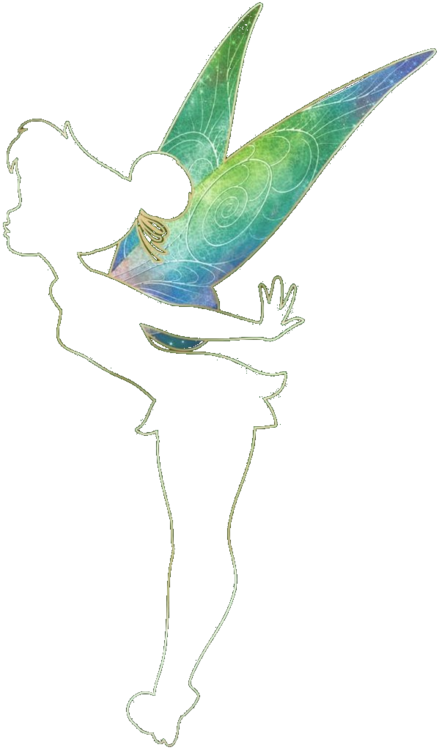 Tinkerbell Party - Tinkerbelle Neverland Drawing (439x750), Png Download