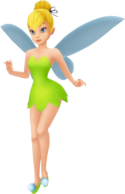 Tinkerbell - Kingdom Hearts Tinker Bell (439x723), Png Download