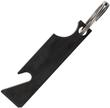 Metal Shop Mini Pop Keychain Bottle Opener Black - Bottle Opener Black (480x480), Png Download