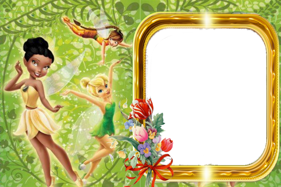 Download Molduras Da Tinker Bell Png Clipart Tinker - Disney Fairies Tinkerbell To A Special Girl Birthday (900x600), Png Download