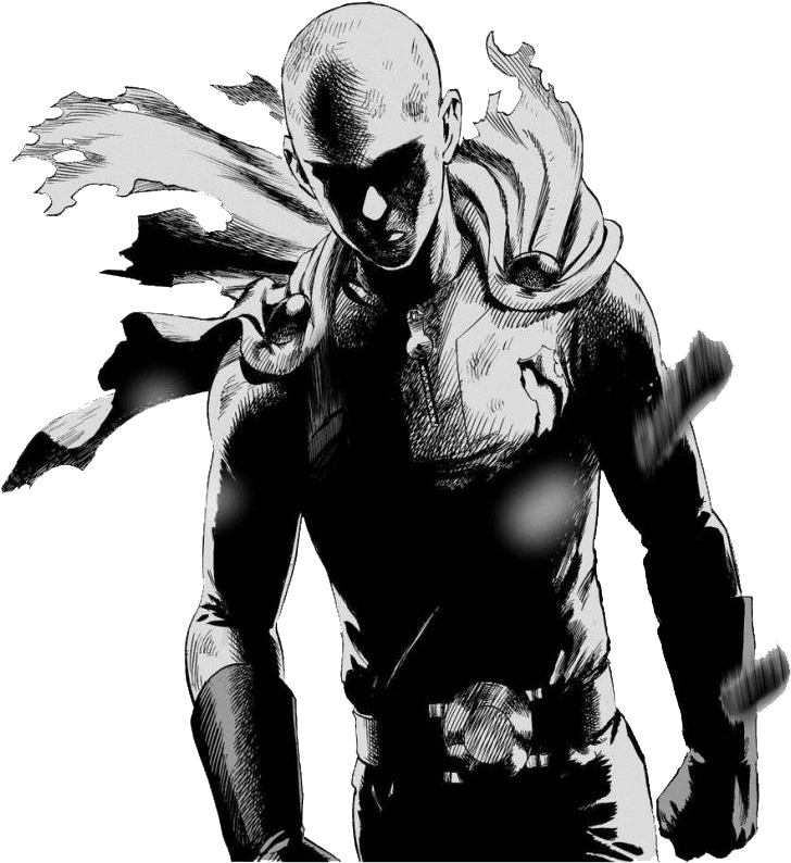 Explore Saitama One Punch Man, You Are, And More - One Punch Man Mangá (748x813), Png Download