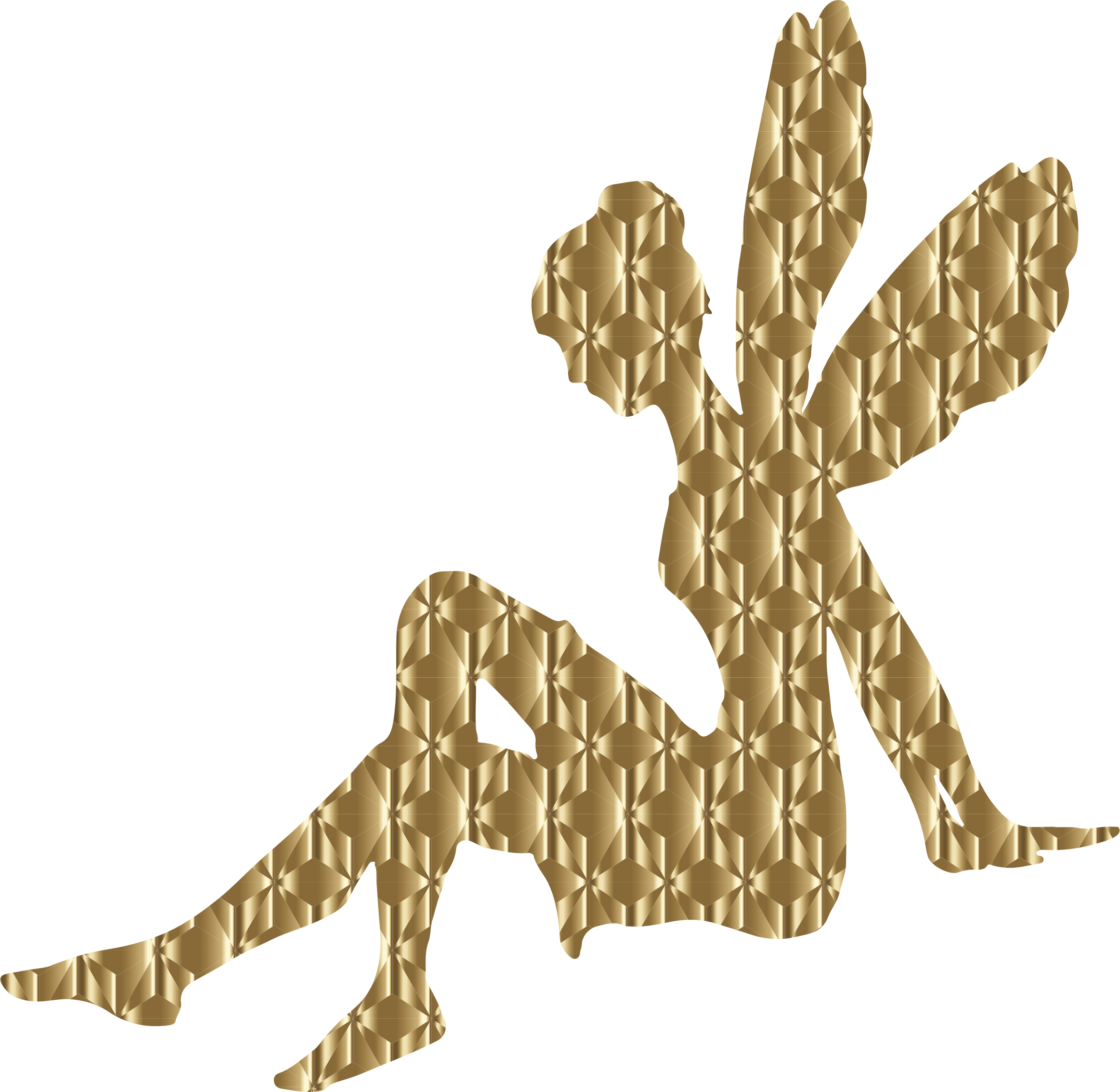 Fairy Wall Decal Tinker Bell - Fairy Silhouette (769x750), Png Download